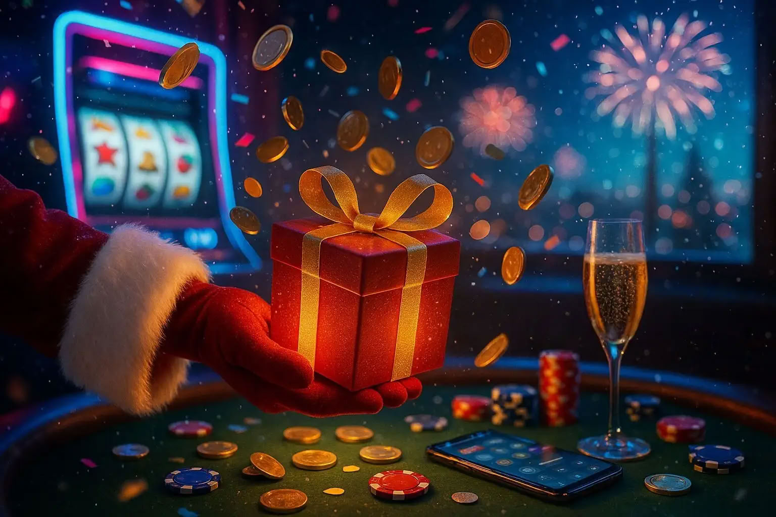 Promoções de Ano Novo no gamevvv